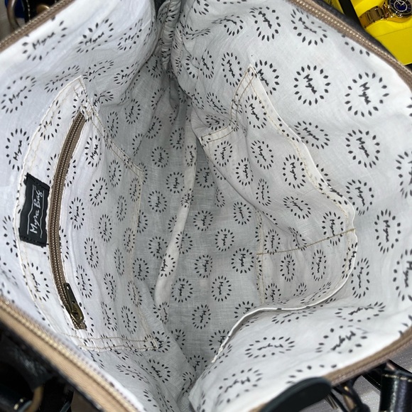 NWT Cactus Cow Hide Myra Bag, little succulents duffle - Picture 5 of 5